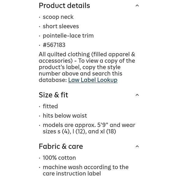 NWT Women's Old Navy Fitted Lace Trim Ribbed Pointelle Tee Top Size XXL Lilac - Picture 2 of 8